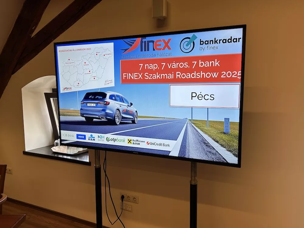 FINEX Roadshow Állomás Pécs