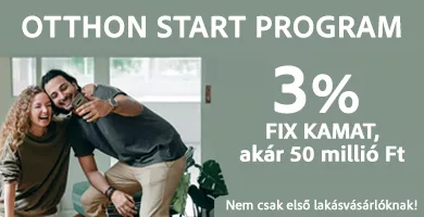 Otthon Start 3%-os lakáshitel